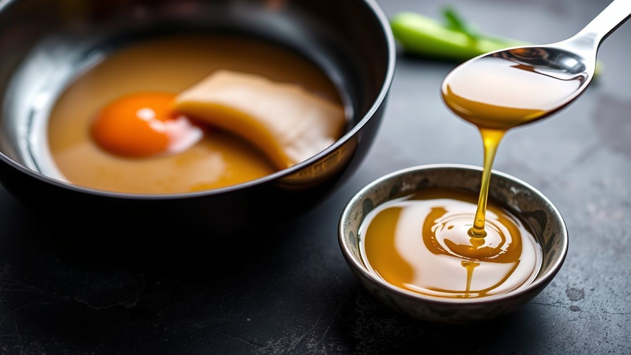 Assortment of flavorful fats: olive oil, butter, bacon fat, coconut oil, herbs, wooden spoons