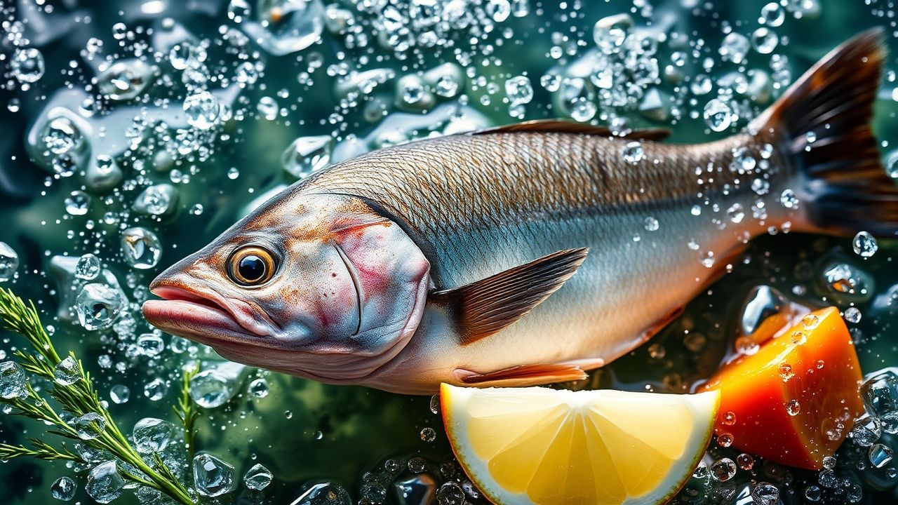 سمكة تُطهى سريعًا على مقلاة ساخنة توضح العلم وراء التحضير السريع