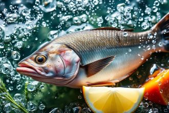 سمكة تُطهى سريعًا على مقلاة ساخنة توضح العلم وراء التحضير السريع