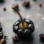 حبات فلفل أسود مفتوحة تظهر البيبيرين، السر الحار داخل التوابل