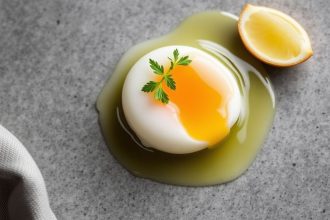 بيضة مسلوقة ناعمة في ماء مع سحر الخل، شرح علمي لطهي مثالي