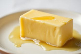 زبدة تذوب وتتحول إلى لون ذهبي بفضل الكيمياء وتفاعل مايارد