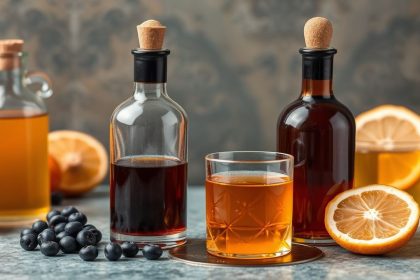 زجاجات مستخلصات مرّة وشرائح حمضيات تكشف أسرار النكهات والمرارة