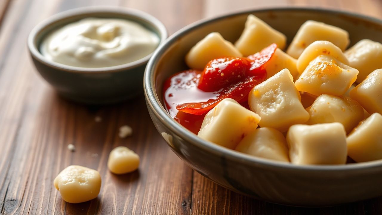 جنوتشي بقلب سائل ينساب، يذوب في الفم مع رشّة ريحان