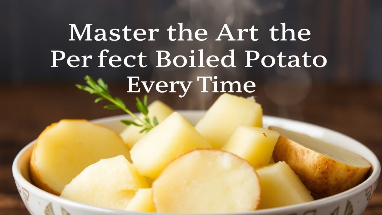 - Master the Art of the Perfectly Boiled Potato Every Time