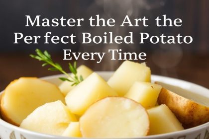 - Master the Art of the Perfectly Boiled Potato Every Time