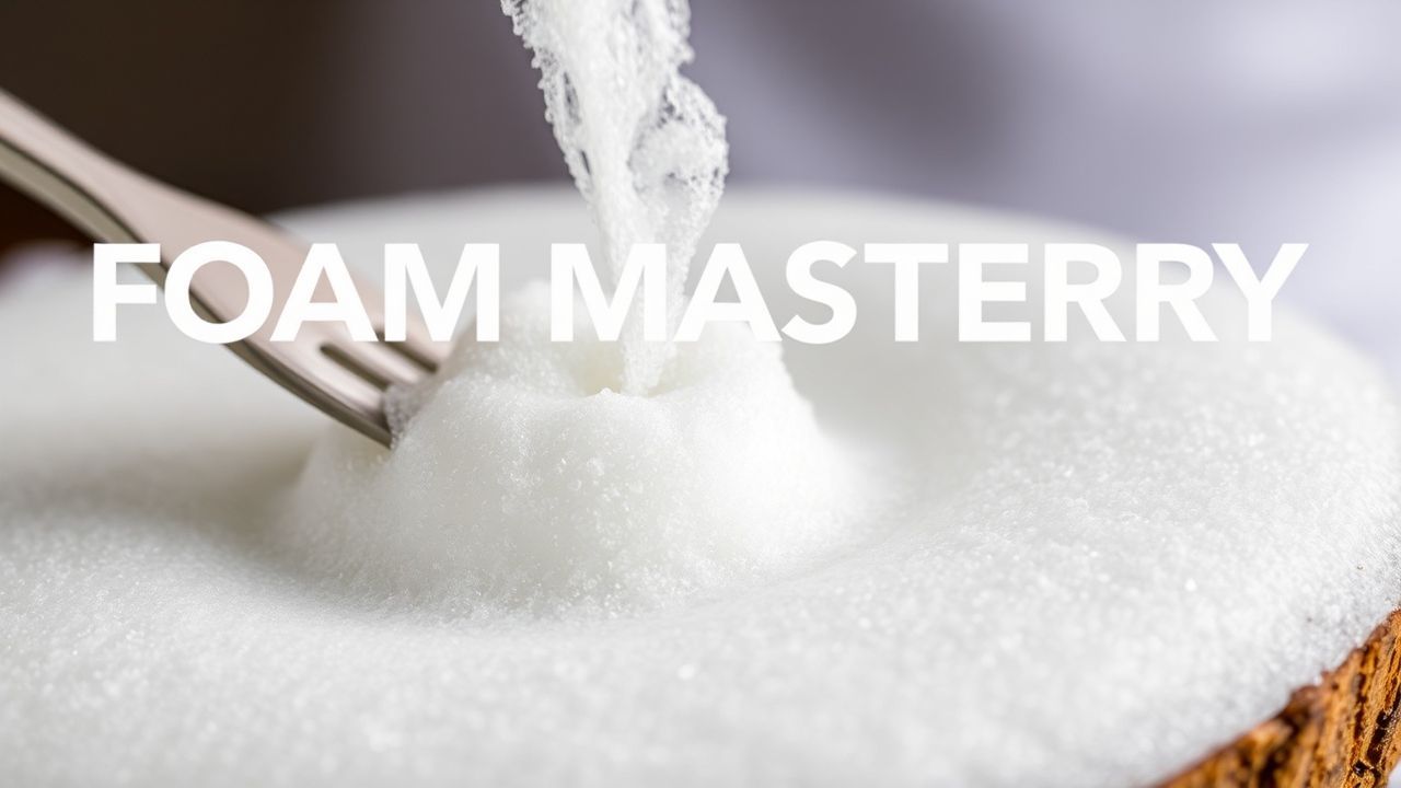 - Foam Mastery: Crafting Stable Culinary Clouds with Ease