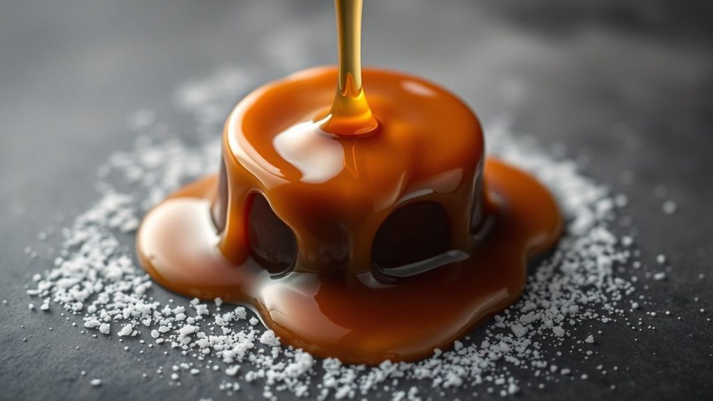 Caramel in process - Unlocking Sweet Science: The Art and Magic of Caramelization