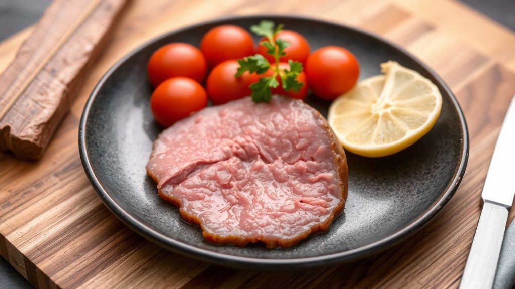 Transglutaminase terrine