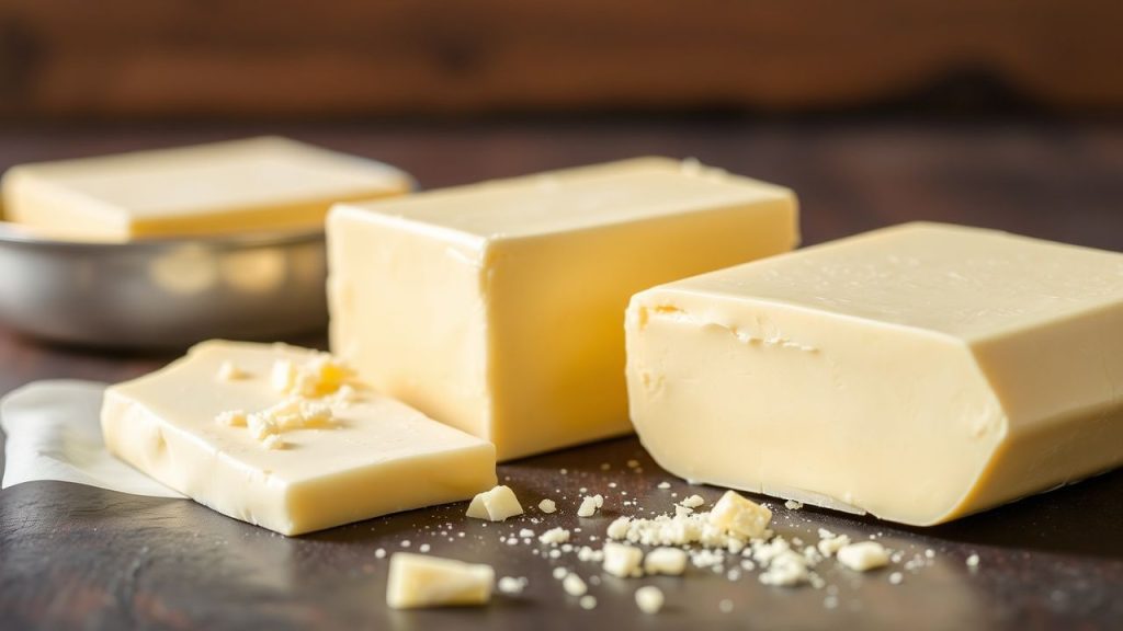 Butter and margarine comparison