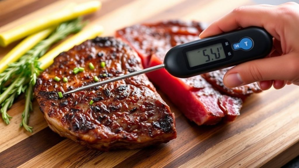 Meat thermometer probe