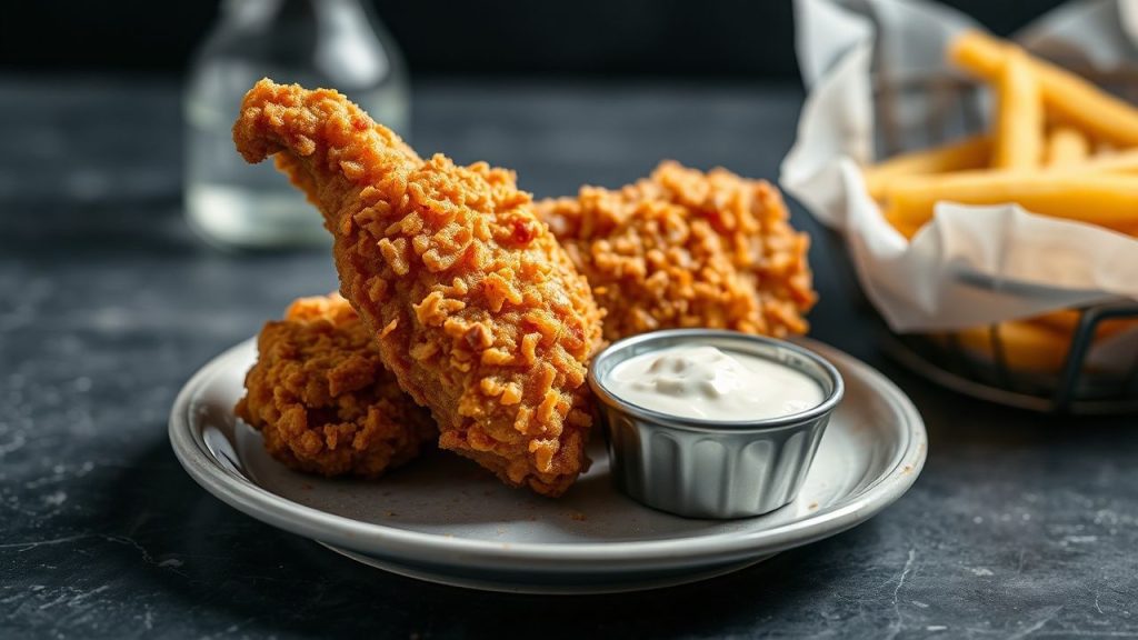 The Science Behind the Crispiest Fried Chicken Coating