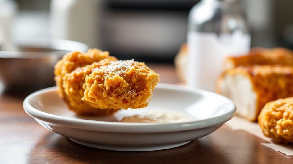 Crispy Fried Chicken Closeup