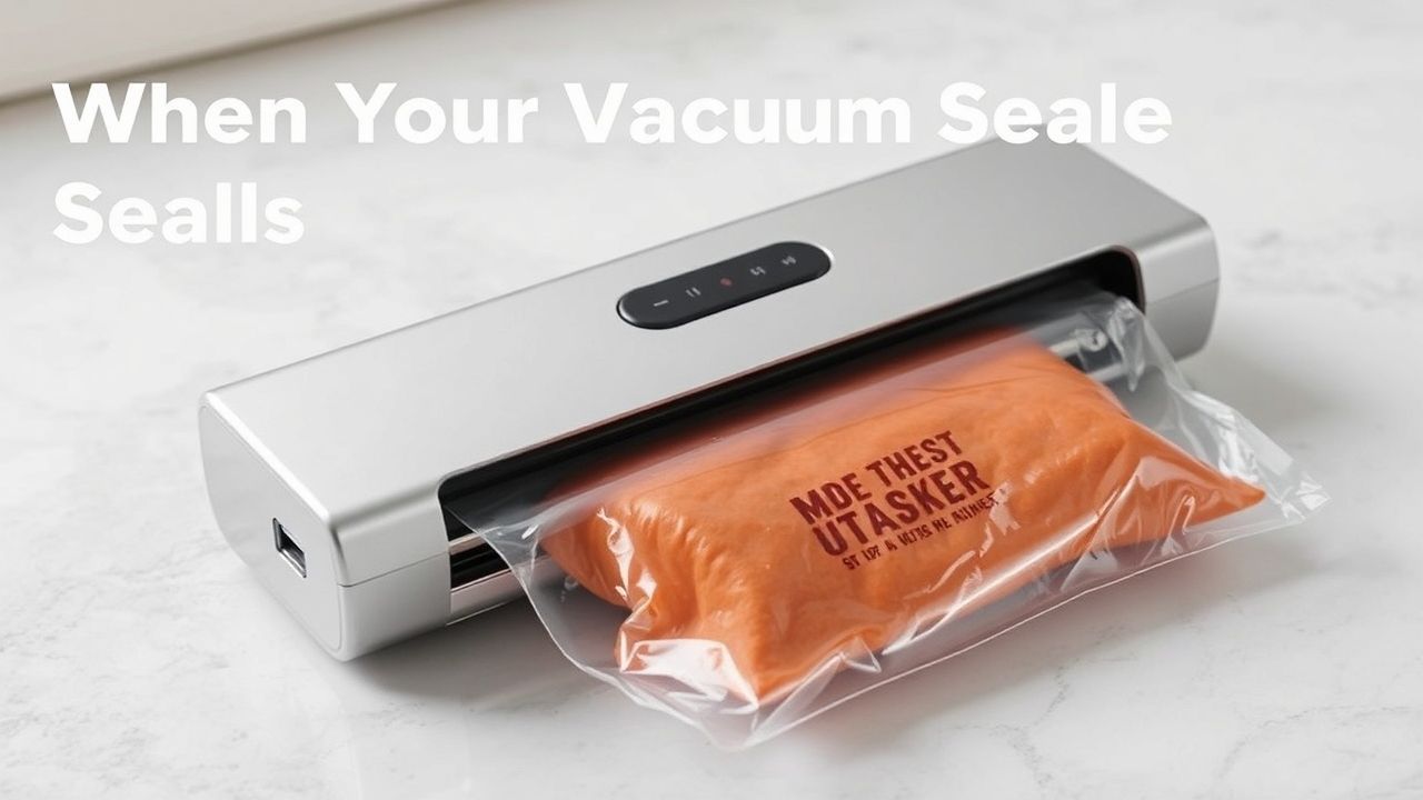 - When Your Vacuum Sealer Fails: Troubleshooting Tips That Wor
