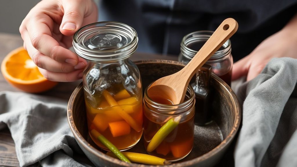 Fermented cabbage tacos