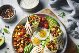 Power-Packed Macro-Friendly Sheet Pan Breakfast Burritos: Easy & Nutritious!