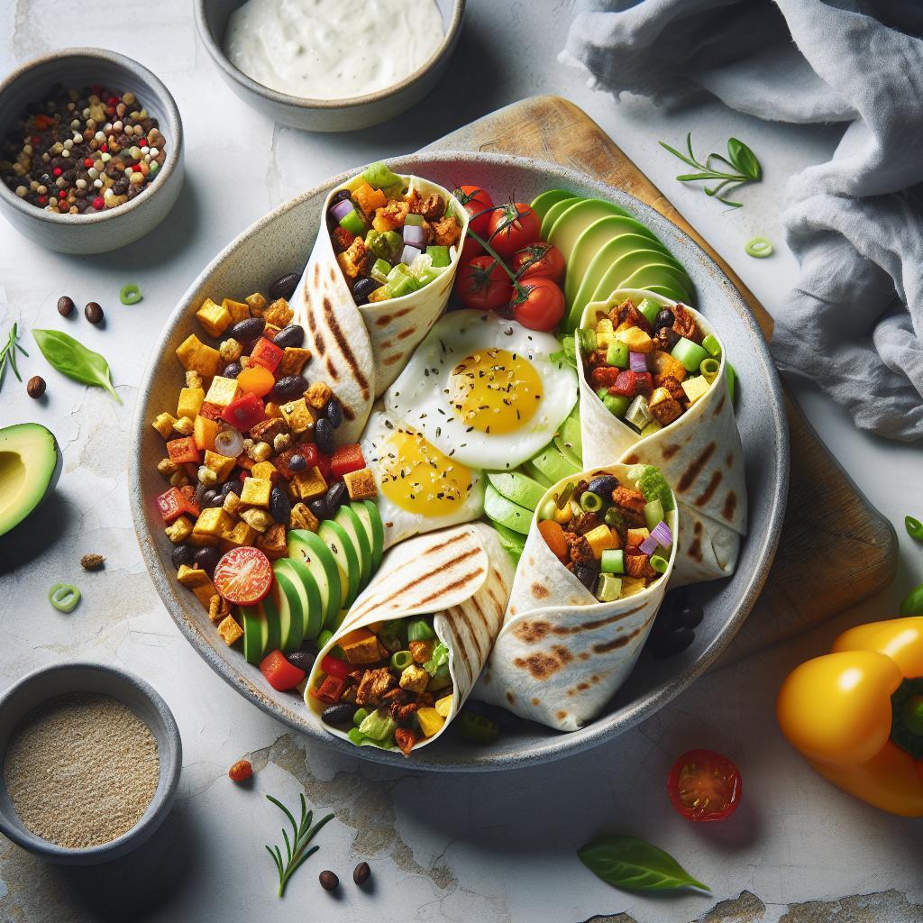 Power-Packed Macro-Friendly Sheet Pan Breakfast Burritos: Easy & Nutritious!