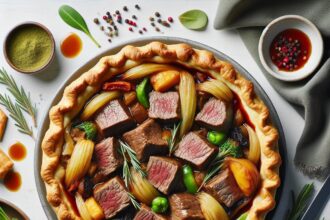 Savor the Flavors: Hearty Scotch Pie with Savory Lamb Filling
