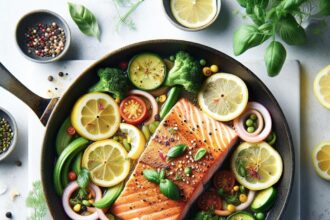 Savor Simplicity: One-Pan Garlic Butter Salmon Bliss