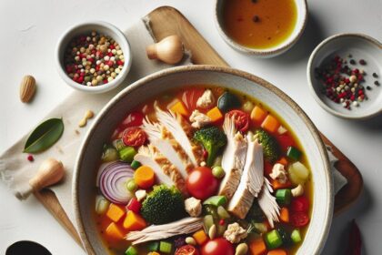 Hearty Turkey and Vegetable Soup: A Nutritious Comfort Bowl