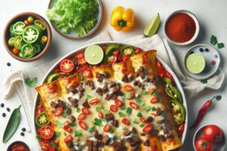 Savor the Flavor: Ultimate Beef Enchilada Bake Recipe