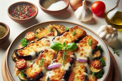 Crispy Delight: Mastering the Art of Baked Eggplant Parmesan