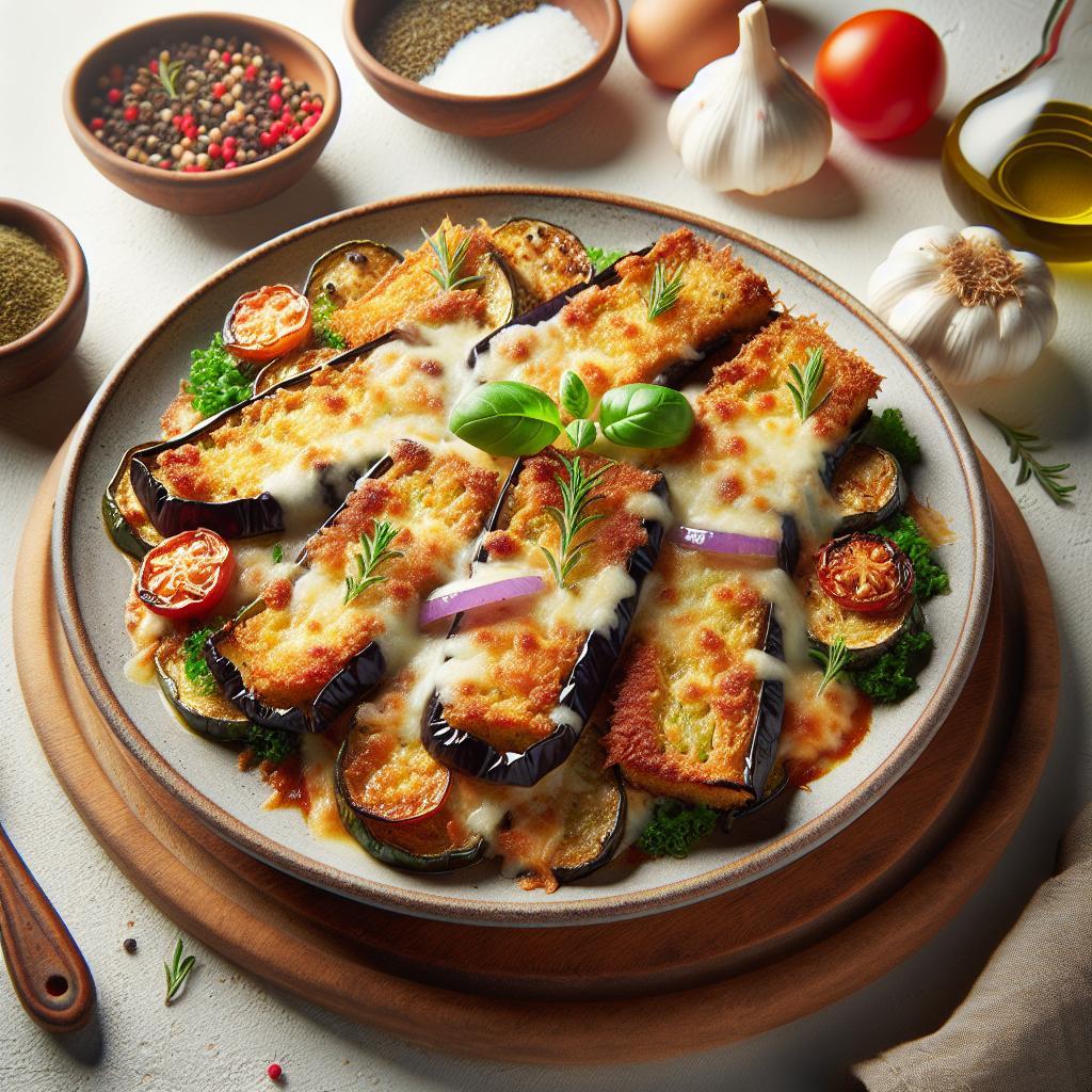 Crispy Delight: Mastering the Art of Baked Eggplant Parmesan