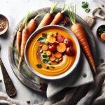 Velvety Carrot Soup: A Creamy Comfort in Every Spoonful