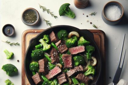 Savor the Perfect Beef and Broccoli Skillet: Quick & Tasty