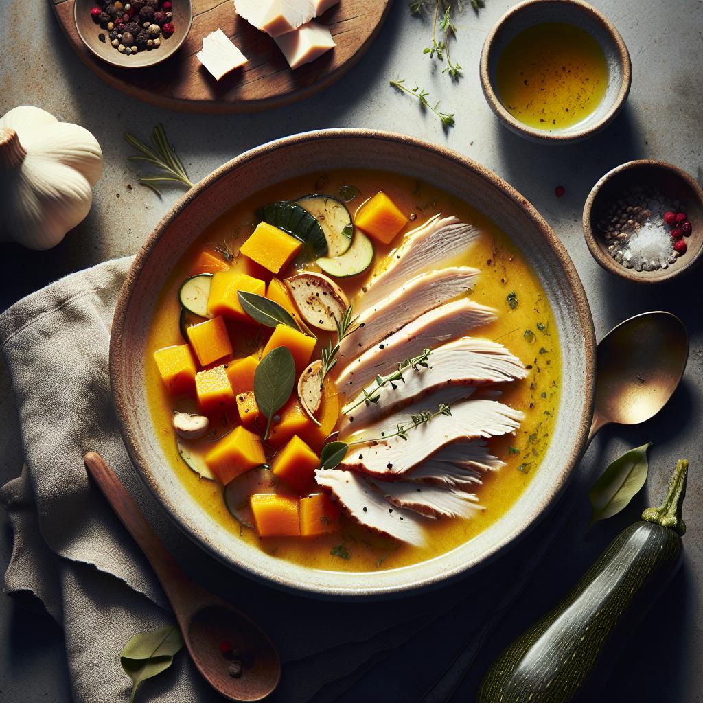 Comfort in a Bowl: Exploring Turkey and Squash Soup