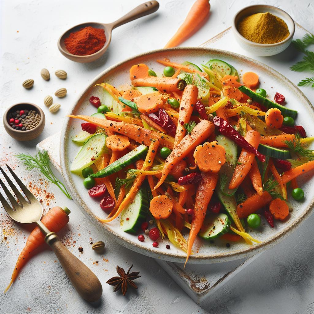 Zesty Moroccan Carrot Salad: A Vibrant Taste Journey