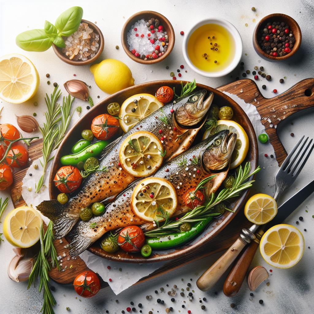 Zesty Baked Trout with Lemon: A Fresh, Flavorful Delight