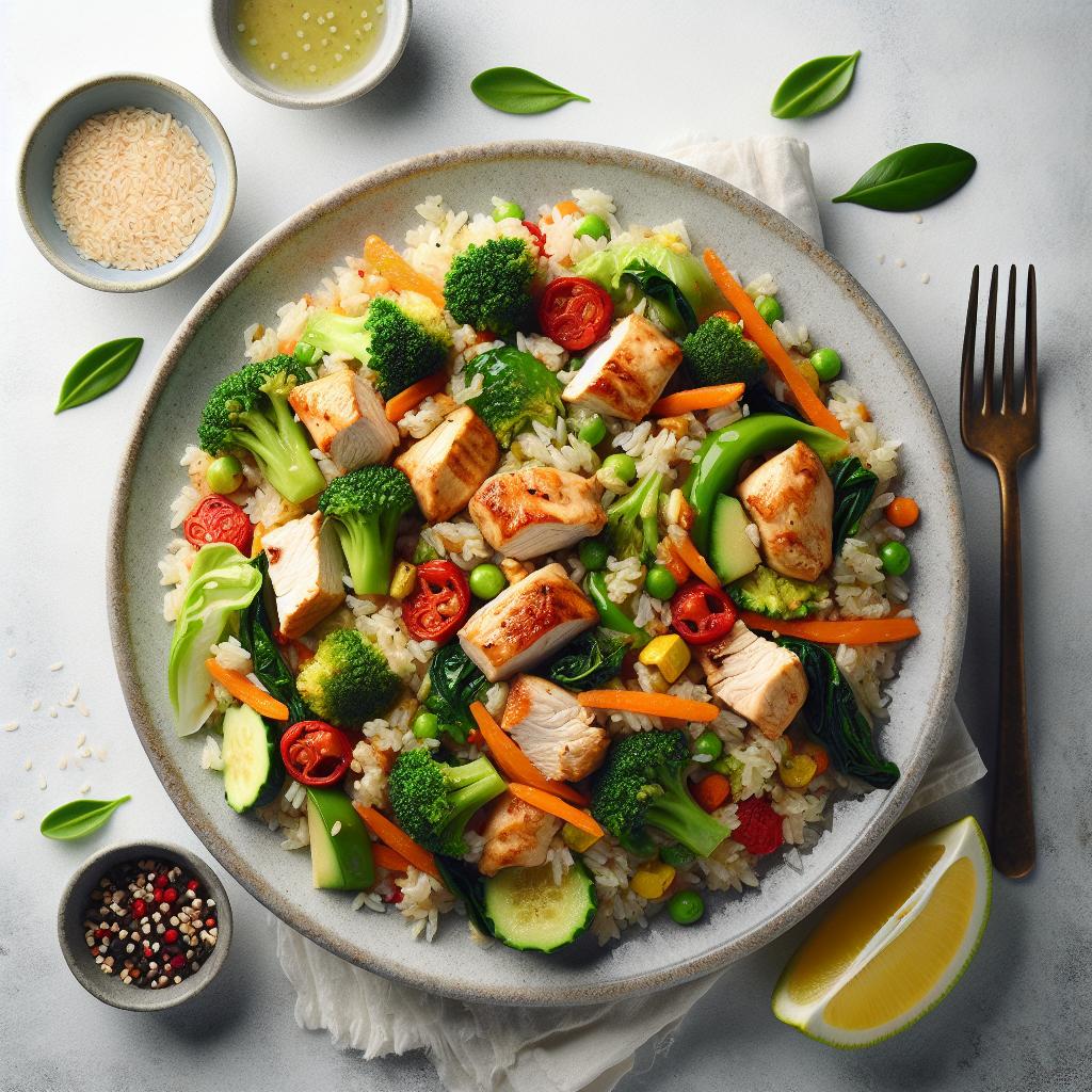 Savor the Flavor: Wholesome Chicken & Veggie Pasta Delight