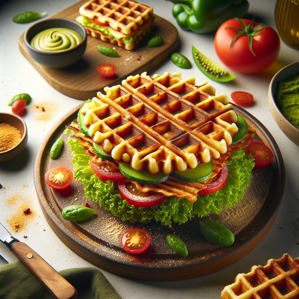 Delicious Keto Chaffle Sandwich Recipe You'll Crave!
