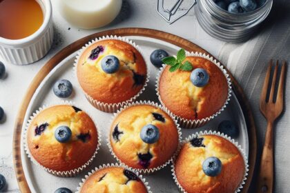 Crispy & Fluffy: Mastering Easy Air Fryer Blueberry Muffins