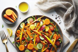 Zesty Moroccan Carrot Salad: A Burst of Vibrant Flavors