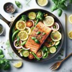 Savor Simplicity: One-Pan Garlic Butter Salmon Bliss