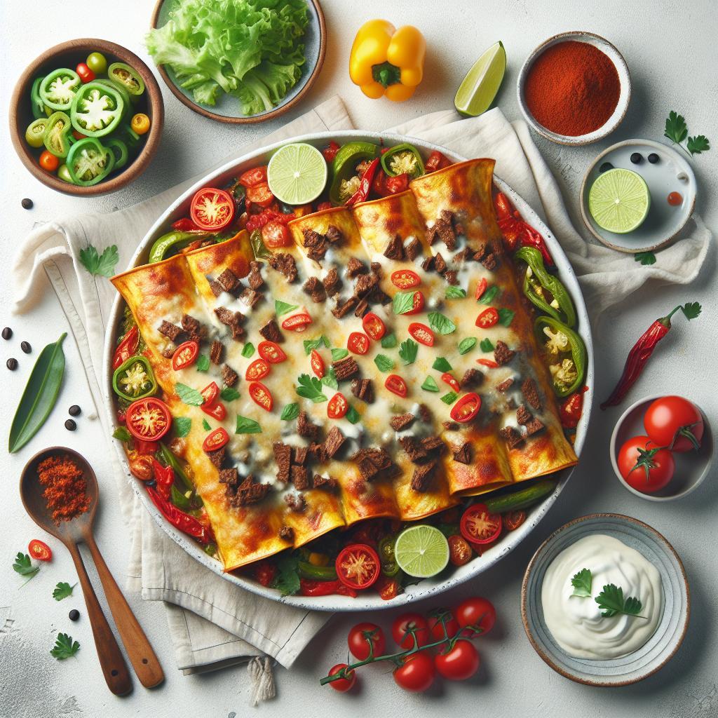 Savor the Flavor: Ultimate Beef Enchilada Bake Recipe