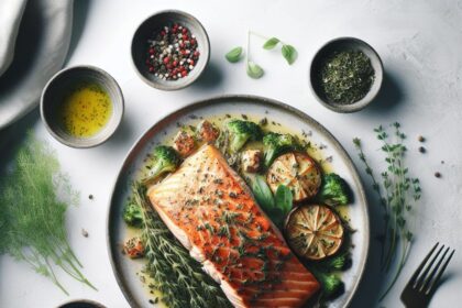 Herb-Infused Baked Salmon: A Flavorful, Healthy Delight