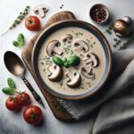 Silky Smooth Creamy Mushroom Soup: A Comfort Bowl Delight