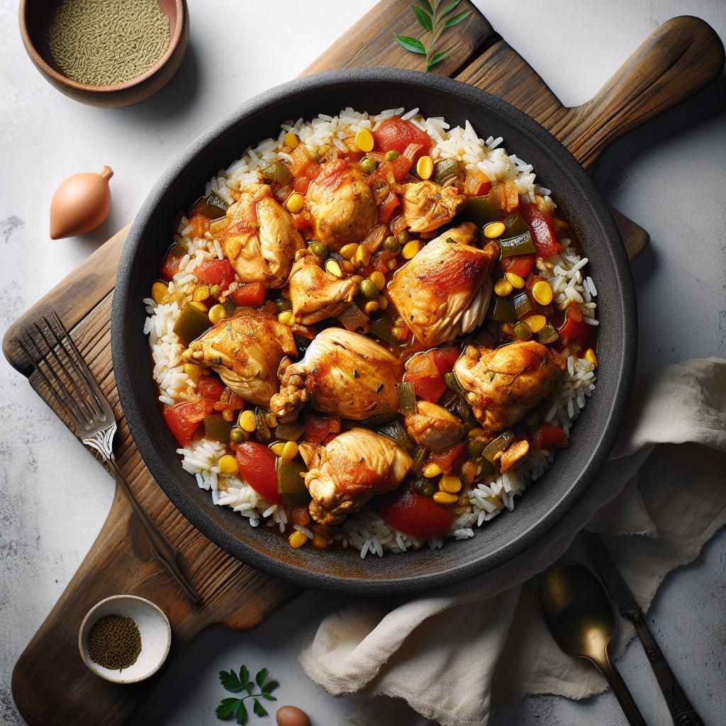 Hearty Chicken and Rice Stew: A Comforting One-Pot Wonder