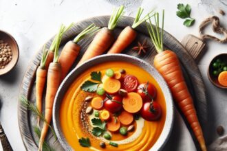 Velvety Carrot Soup: A Creamy Comfort in Every Spoonful