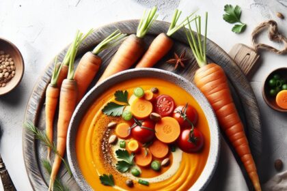 Velvety Carrot Soup: A Creamy Comfort in Every Spoonful