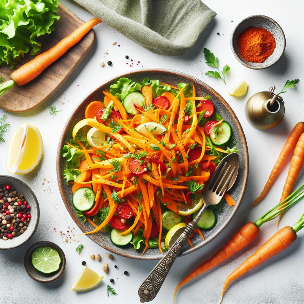 Zesty Moroccan Carrot Salad: A Burst of Vibrant Flavors