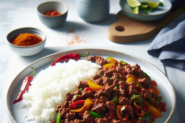 Savor the Flavor: Beef Keema Perfectly Paired with Rice