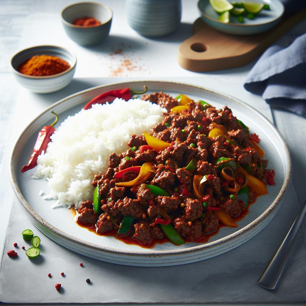 Savor the Flavor: Beef Keema Perfectly Paired with Rice