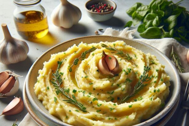 Creamy Roasted Garlic Mashed Potatoes: A Savory Twist