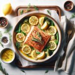 Zesty Baked Salmon with Lemon Butter: A Flavorful Delight