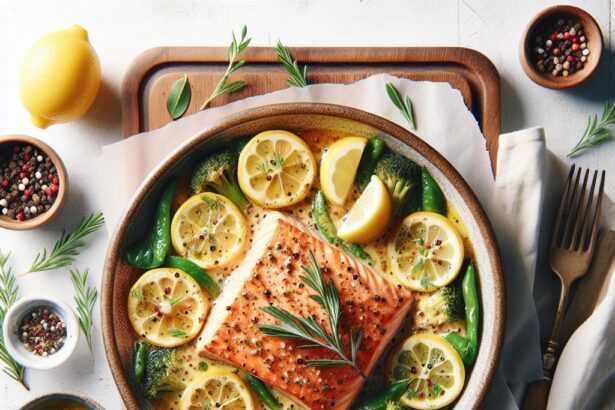 Zesty Baked Salmon with Lemon Butter: A Flavorful Delight