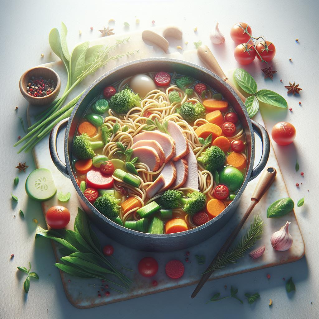 Hearty Turkey Vegetable Noodle Soup: A Nutritious Classic